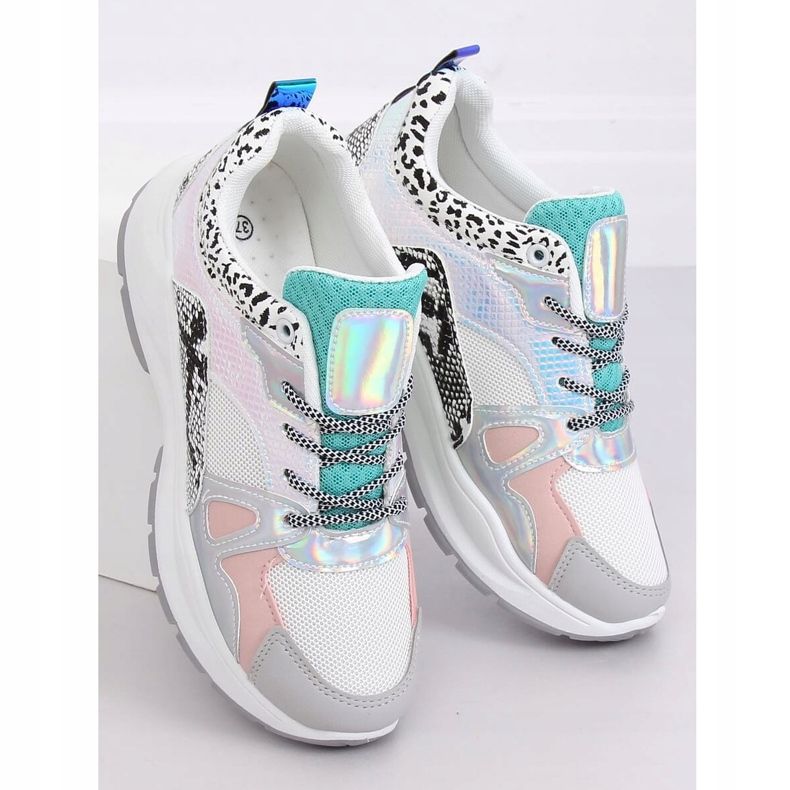 NB317P Calzado deportivo blanco multicolor 2