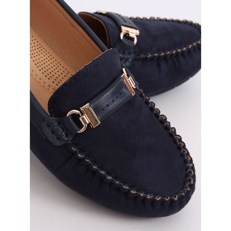 Mocasines para mujer azul marino FM3024 Azul 2 Mocasines para mujer azul marino FM3024 Azul 2