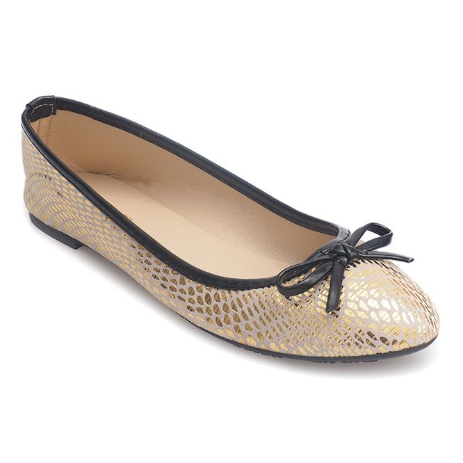 Bailarinas Con Lazo 15-5-4 Oro dorado 1