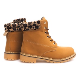 Tramperos de madera de otoño 1-16 YELL / LEO marrón amarillo 4
