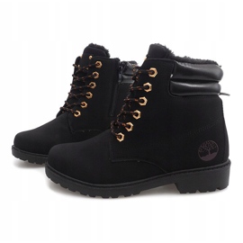 Botas de madera con aislamiento BED01 Negro 4