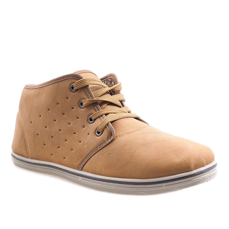 Zapatillas altas de moda TL354-1 Camel marrón 1 Zapatillas altas de moda TL354-1 Camel marrón 1