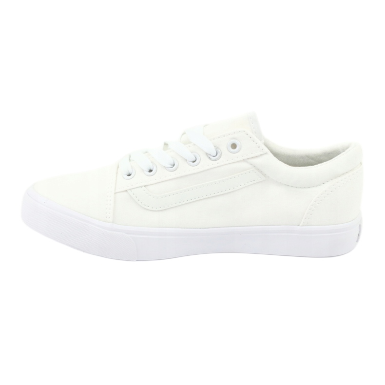 Zapatillas AlaVans Atletico 18081 con cordones blanco 2