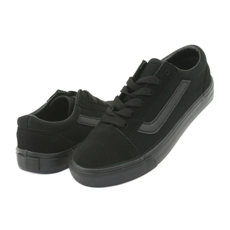 Atletico Zapatillas clásicas empatadas 18081 negro 4