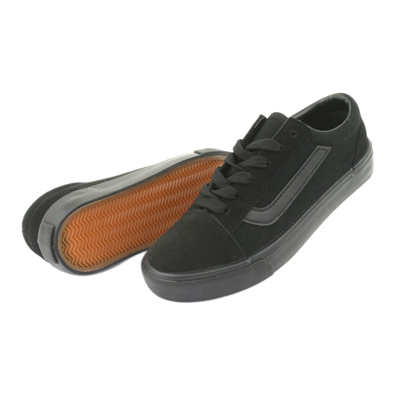 Atletico Zapatillas clásicas empatadas 18081 negro 5