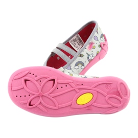 Calzado infantil befado 116X266 rosado gris 5