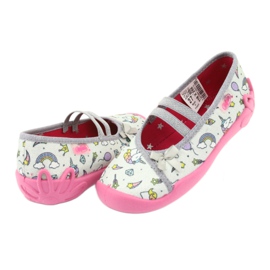 Calzado infantil befado 116X266 rosado gris 4