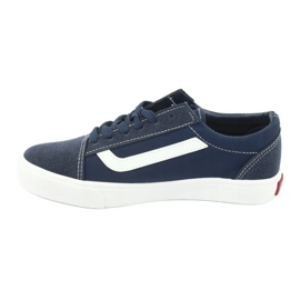 Atletico Zapatillas de deporte para mujeres empatadas 18081 azul marino 2