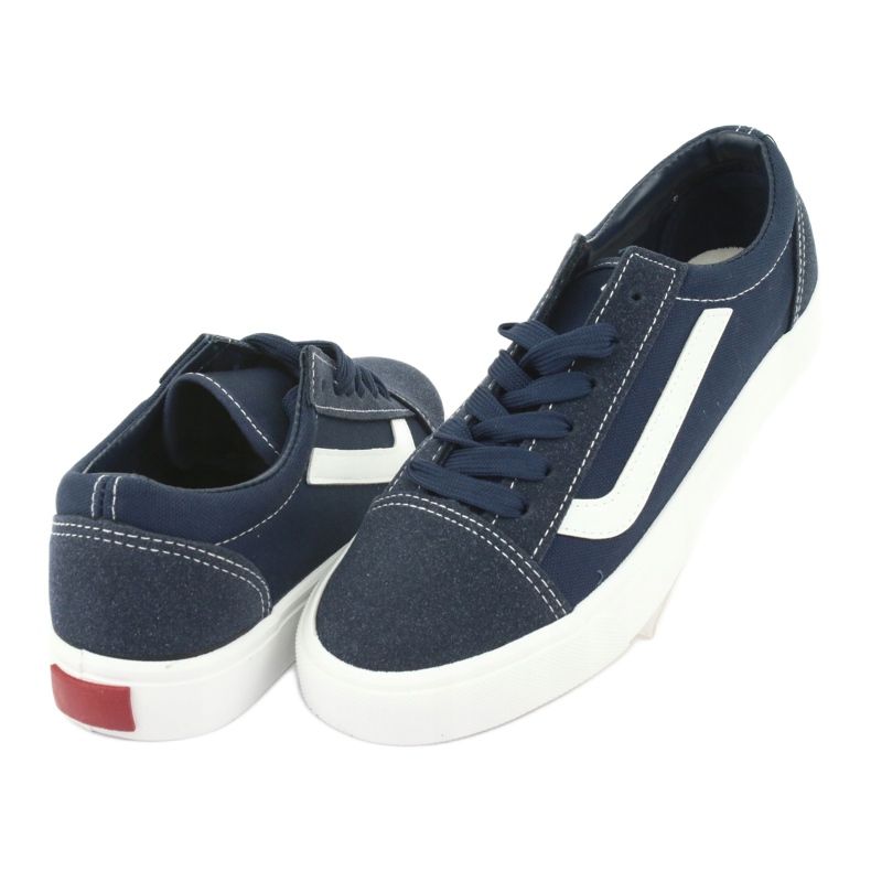 Atletico Zapatillas de deporte para mujeres empatadas 18081 azul marino 4 Atletico Zapatillas de deporte para mujeres empatadas 18081 azul marino 4