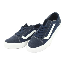 Atletico Zapatillas de deporte para mujeres empatadas 18081 azul marino 3 Atletico Zapatillas de deporte para mujeres empatadas 18081 azul marino 3