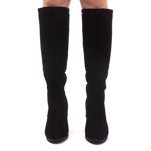 Botas de ante en una barra KSL006 Negro 2