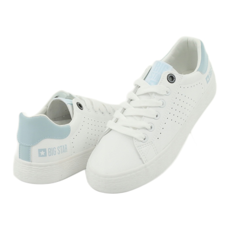 Deportivas blancas BIG STAR 274482 blanco azul 5