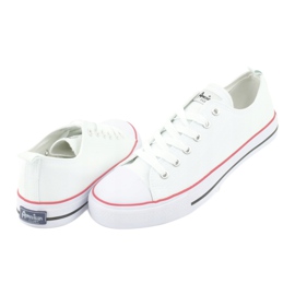 American Club Zapatillas clásicas de zapatillas para hombres LH36 White blanco 4