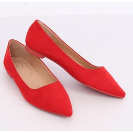 Bailarinas puntiagudas rojas A822 Red rojo 4