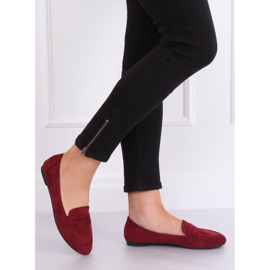 Mocasines de mujer burdeos B2030 Wine rojo 1 Mocasines de mujer burdeos B2030 Wine rojo 1