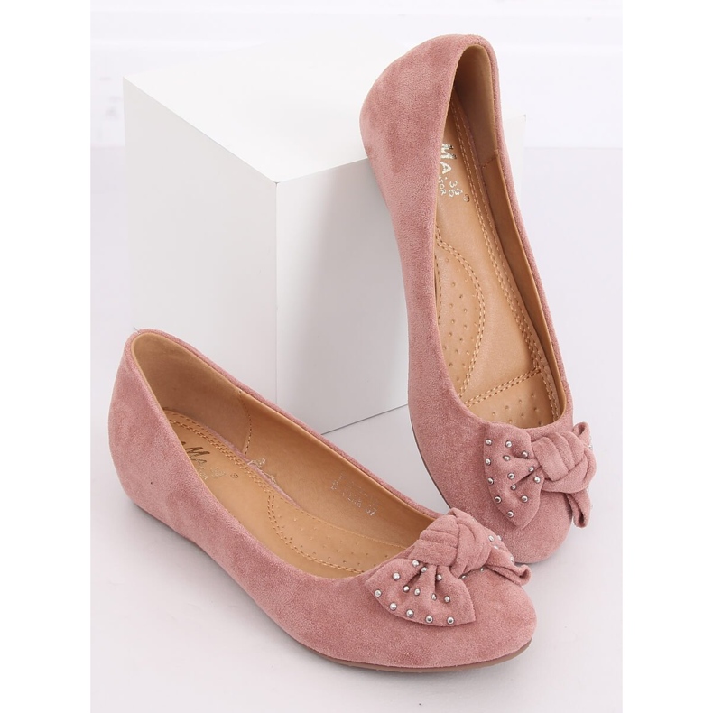 Bailarinas cuña rosa FM217-13 Rosa 2