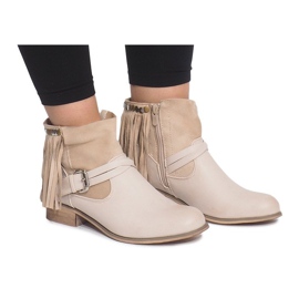 Decorado con Botas 341-PA Beige 2