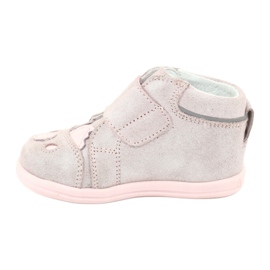Botines velcro Koala Bartek 71150 rosado gris 2