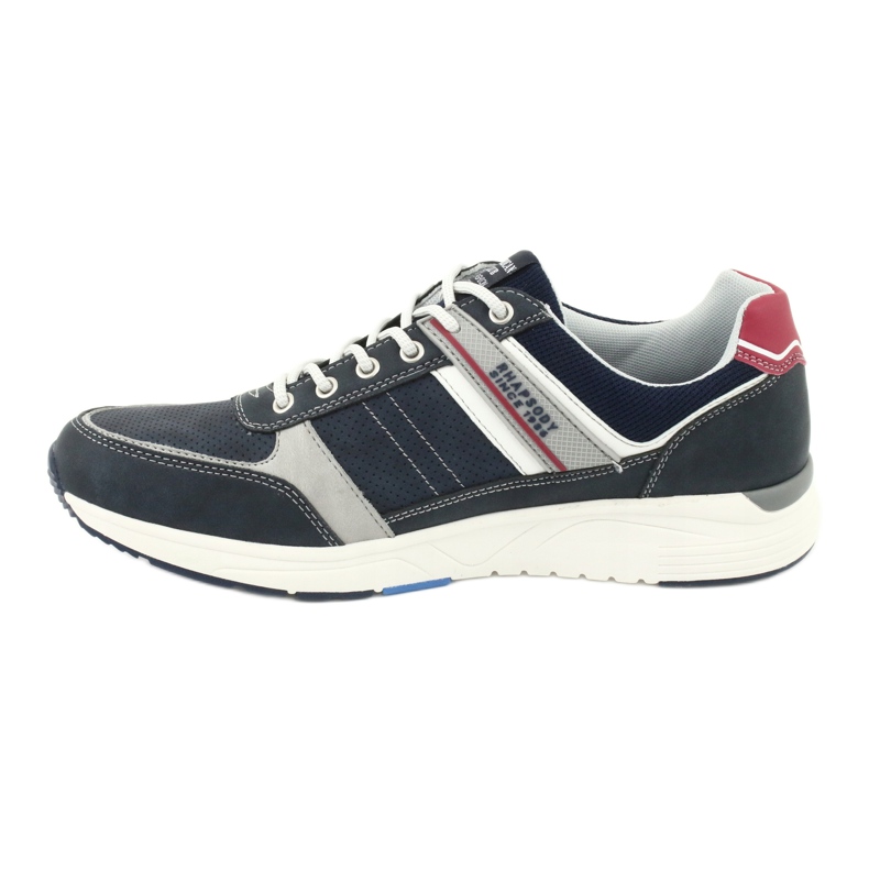 Zapatillas deportivas ADI American Club RH07 rojo azul marino gris 2