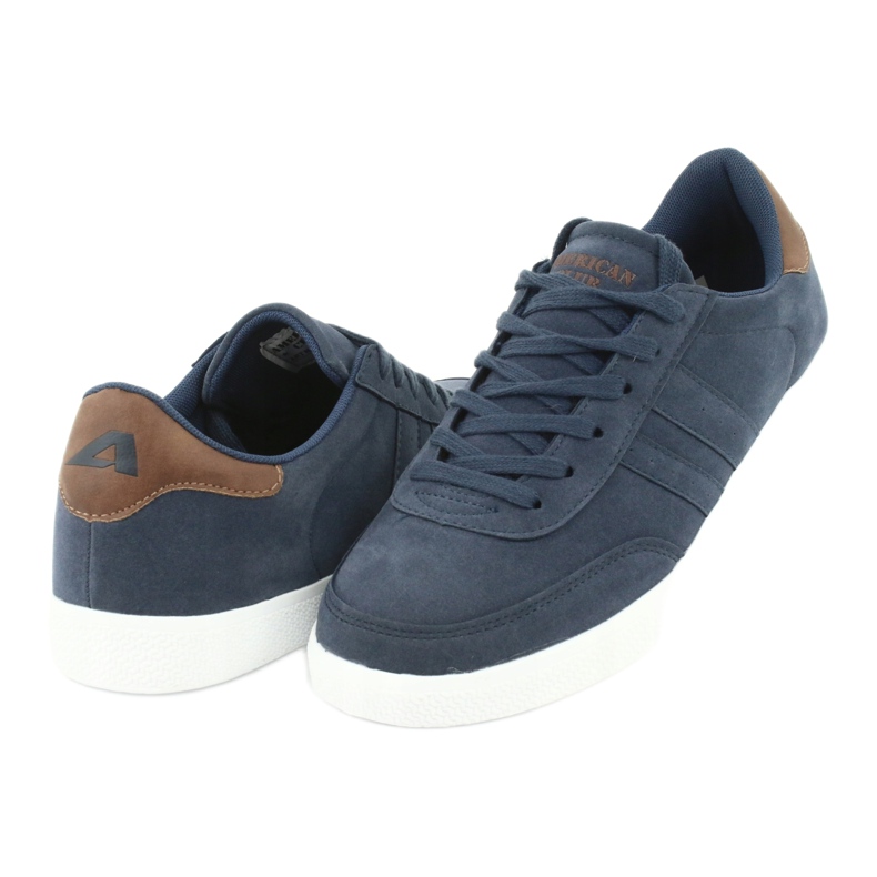 Zapatillas deportivas de hombre American Club WT24 azul marino 4