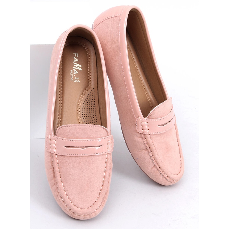 Pink Mocasines de mujer FM2958-3 Pink rosa 1