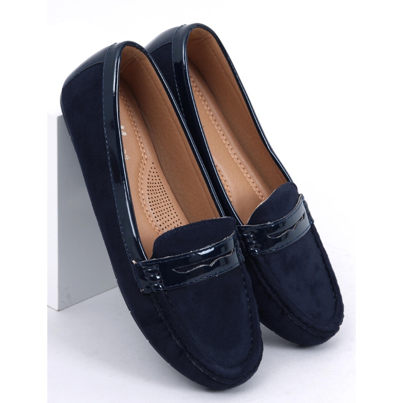 Mocasines mujer azul marino FM2958-3 Azul 1