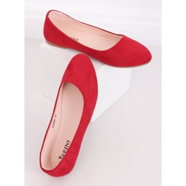 Bailarinas lisas rojas Z1005 Rojo 5