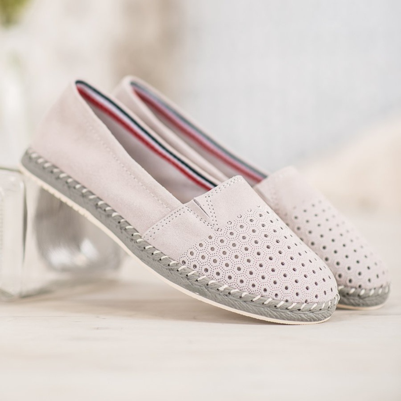 Goodin Bailarina Piel Calada gris 2