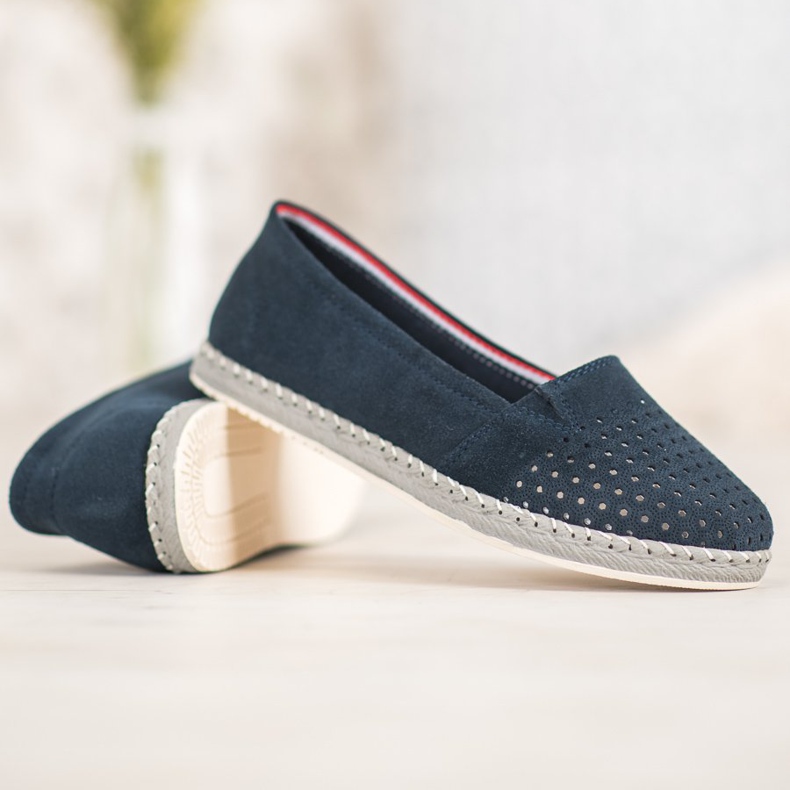 Goodin Bailarina Piel Calada azul 2