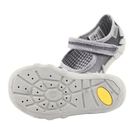 Calzado infantil befado 109P185 plata gris 5