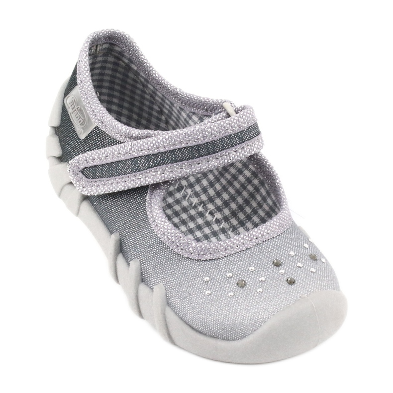 Calzado infantil befado 109P185 gris 1