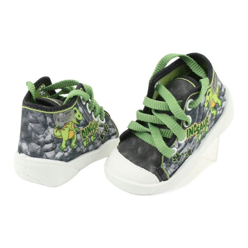 Calzado infantil befado 218P058 gris verde 4