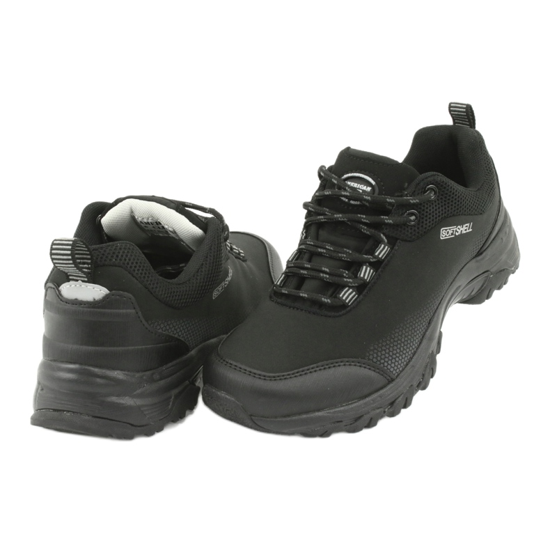 Botas de concha blanda American Club WT06 negro 4