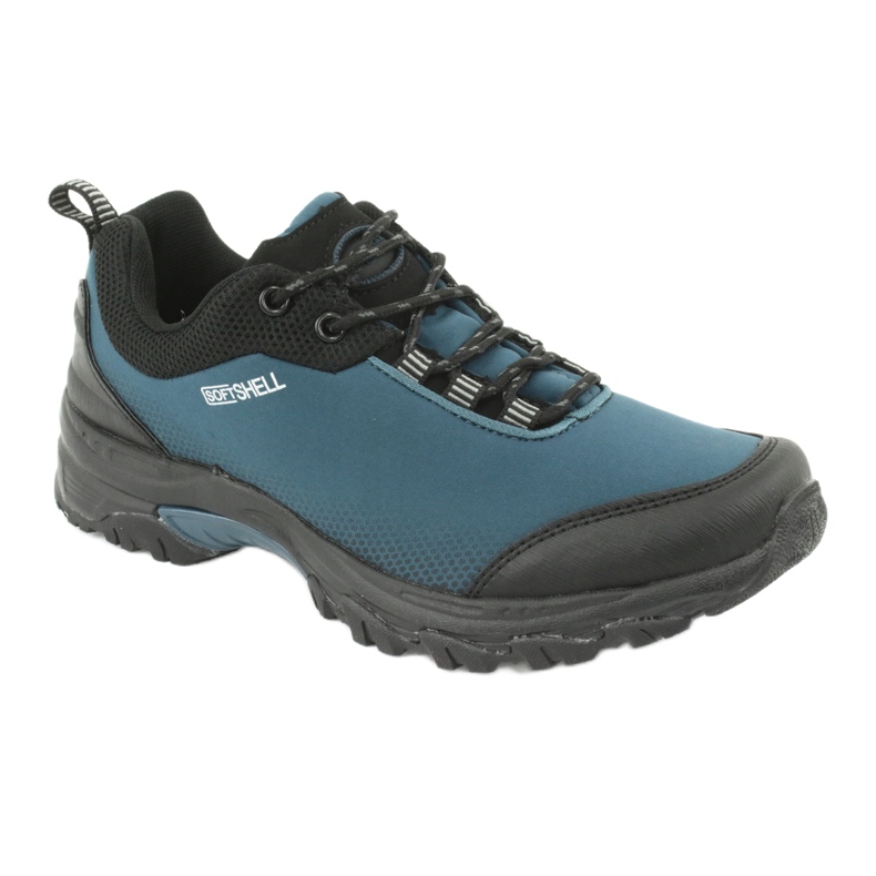 American Club WT06 zapatos de concha blanda azul negro 1