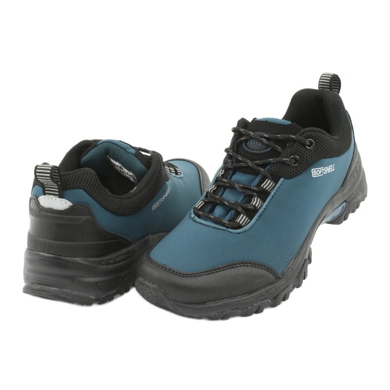 American Club WT06 zapatos de concha blanda azul negro 5