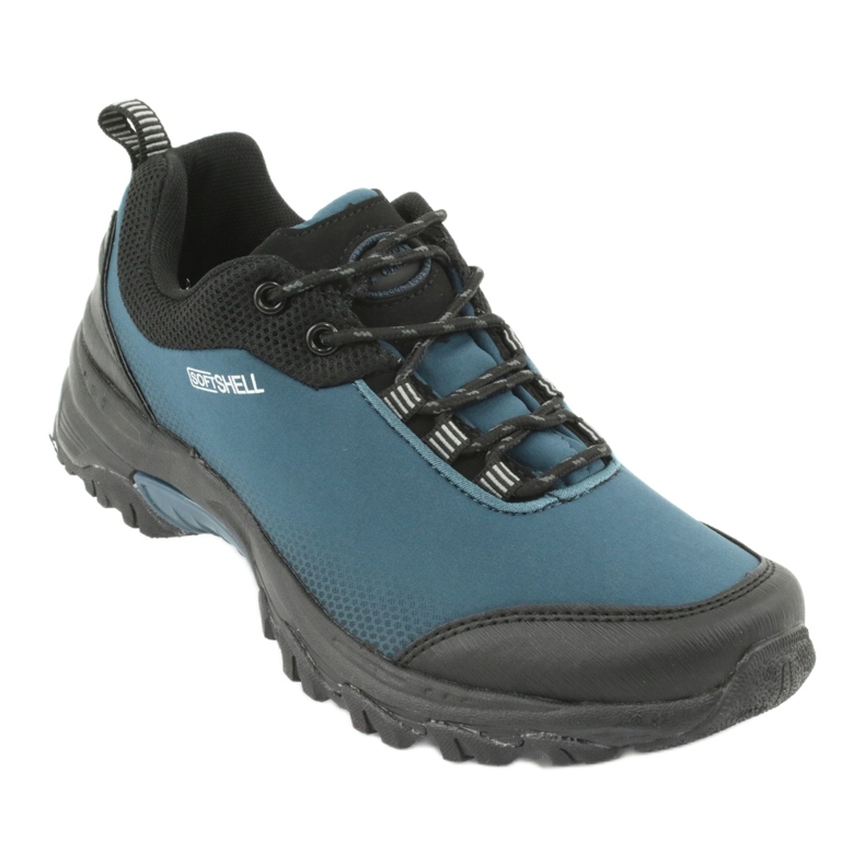 American Club WT06 zapatos de concha blanda azul negro 2