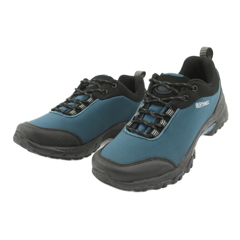 American Club WT06 zapatos de concha blanda azul negro 4