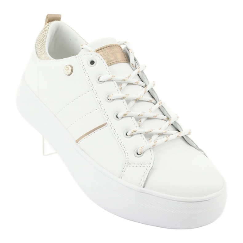 American Club RH09 zapatillas deportivas blancas blanco amarillo 2