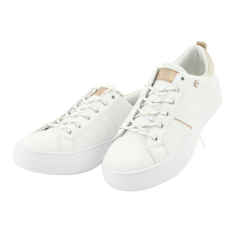 American Club RH09 zapatillas deportivas blancas blanco amarillo 3