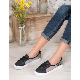 Zapatillas de malla MCKEYLOR negro 4