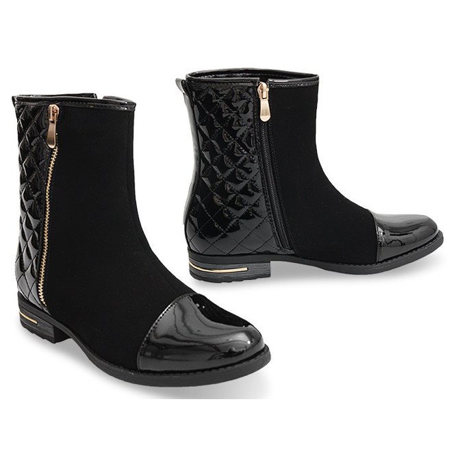 Botas acolchadas R-11 Negro 1