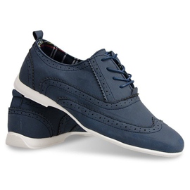 Zapatos jazz 036 Azul marino 4
