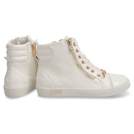 Zapatillas altas Y406 Blanco 2