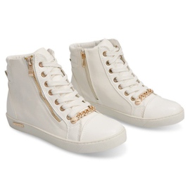 Zapatillas altas Y406 Blanco 3