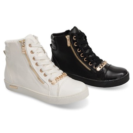 Zapatillas altas Y406 Blanco 1