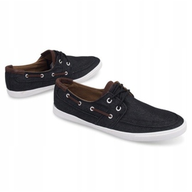 806 mocasines negros con cordones 2