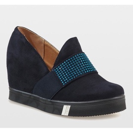 Bombas azul marino en la cuña T1715-2 1