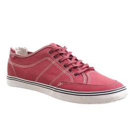Zapatillas de hombre rojas TL235-4 rojo 1 Zapatillas de hombre rojas TL235-4 rojo 1