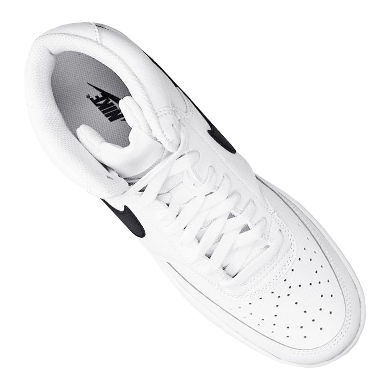 Calzado Nike Court Vision Mid M CD5466-101 blanco 2
