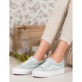 Kylie Zapatillas de deporte verdes de moda 2